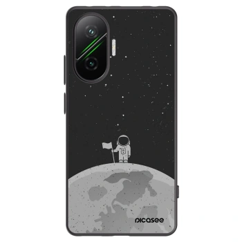 Picasee silikonový černý obal pro Xiaomi Poco F7 Pro 5G - Astronaut