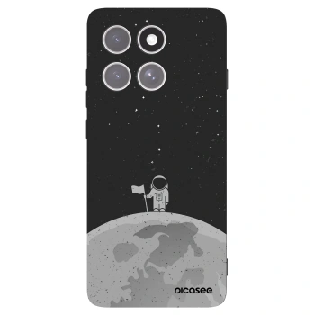 Picasee silikonový černý obal pro Motorola Edge 60 Pro - Astronaut