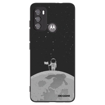 Picasee silikonový černý obal pro Motorola Edge 60 5G - Astronaut
