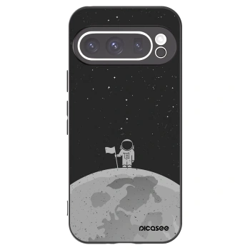 Picasee silikonový černý obal pro Google Pixel 9 Pro XL - Astronaut