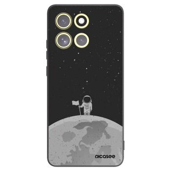 Picasee silikonový černý obal pro Motorola Moto G86 5G - Astronaut