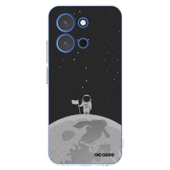 Picasee silikonový průhledný obal pro Xiaomi Redmi 15C 4G - Astronaut