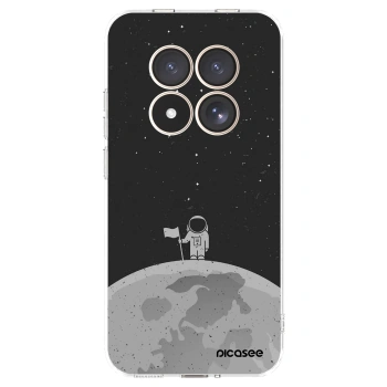 Picasee silikonový průhledný obal pro Xiaomi Redmi Note 15 Pro 4G - Astronaut