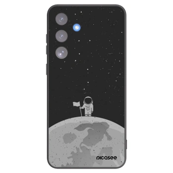 Picasee silikonový černý obal pro Samsung Galaxy S25 FE 5G - Astronaut