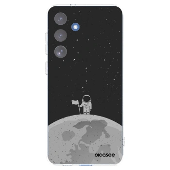 Picasee silikonový průhledný obal pro Samsung Galaxy S25 FE 5G - Astronaut