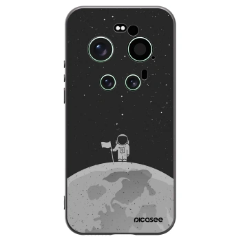 Picasee silikonový černý obal pro Xiaomi 17 Ultra - Astronaut