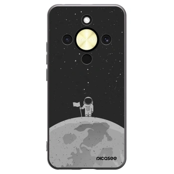 Picasee silikonový černý obal pro Honor Magic8 Lite 5G - Astronaut