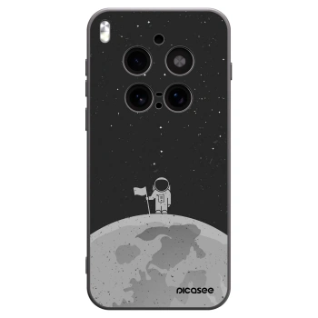 Picasee silikonový černý obal pro Vivo X300 Pro - Astronaut