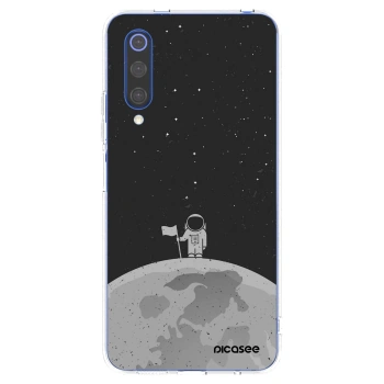 Picasee silikonový průhledný obal pro Xiaomi Mi 9 SE - Astronaut