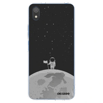 Picasee silikonový průhledný obal pro Xiaomi Redmi 7A - Astronaut