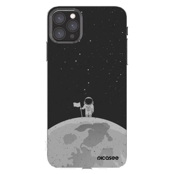 Picasee silikonový průhledný obal pro Apple iPhone 11 Pro Max - Astronaut
