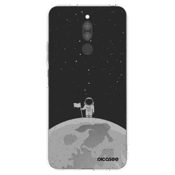 Picasee silikonový průhledný obal pro Xiaomi Redmi 8 - Astronaut