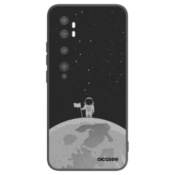Picasee silikonový černý obal pro Xiaomi Mi Note 10 (Pro) - Astronaut
