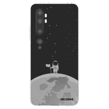 Picasee silikonový průhledný obal pro Xiaomi Mi Note 10 (Pro) - Astronaut