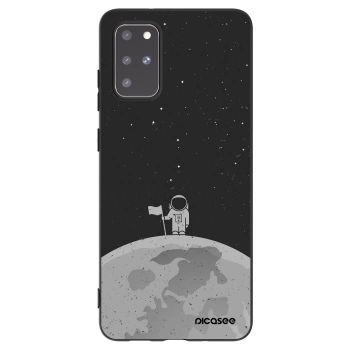 Picasee silikonový černý obal pro Samsung Galaxy S20+ G985F - Astronaut