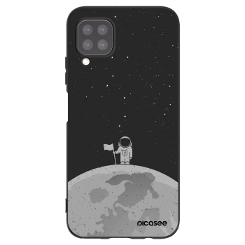 Picasee silikonový černý obal pro Huawei P40 Lite - Astronaut
