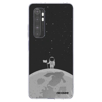 Picasee silikonový průhledný obal pro Xiaomi Mi Note 10 Lite - Astronaut