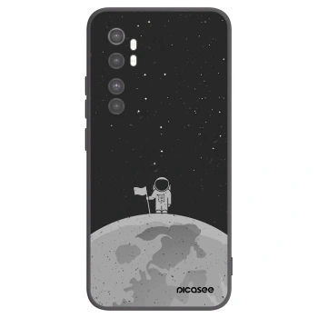 Picasee silikonový černý obal pro Xiaomi Mi Note 10 Lite - Astronaut