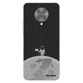 Picasee silikonový průhledný obal pro Xiaomi Poco F2 Pro - Astronaut