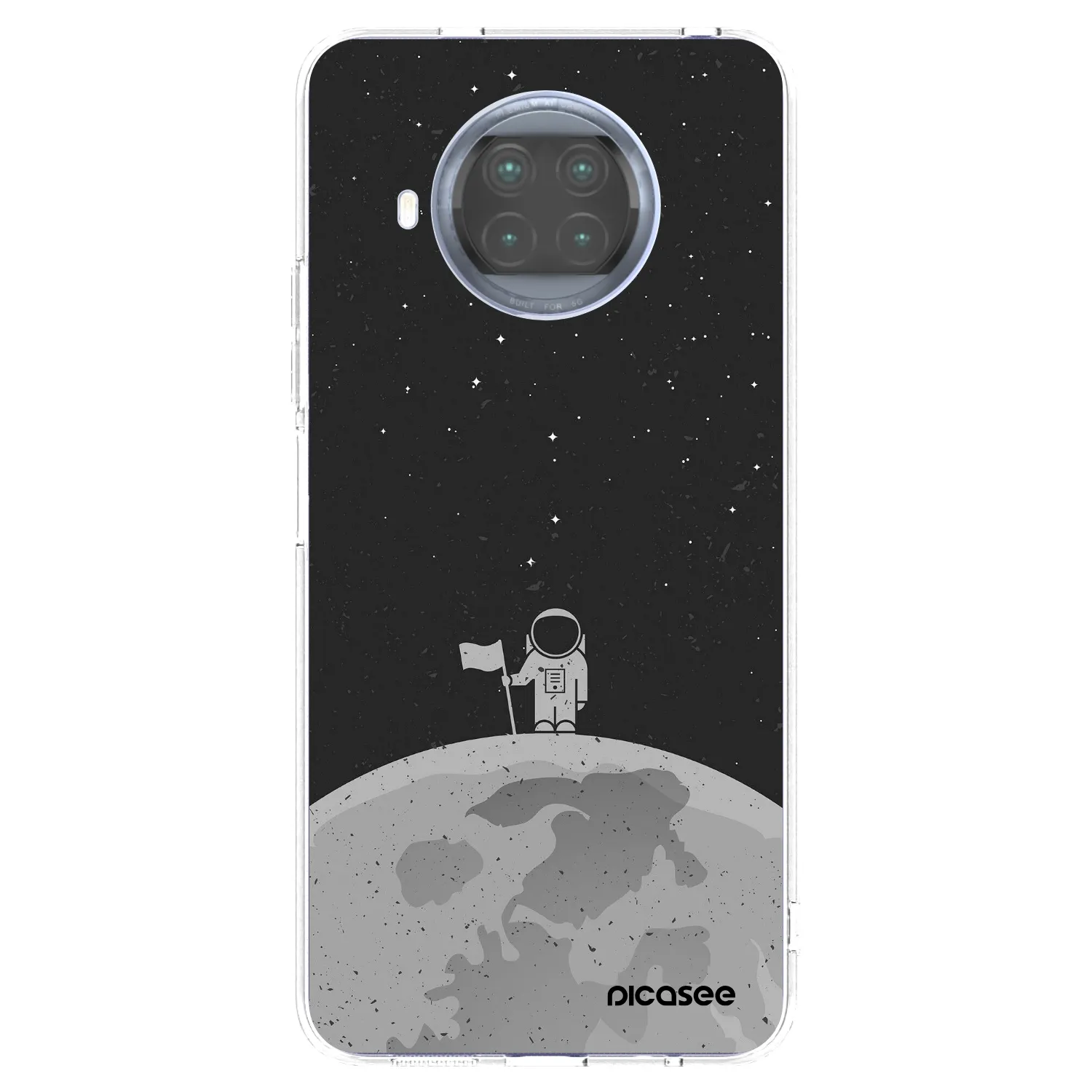 Picasee silikonový průhledný obal pro Xiaomi Mi 10T Lite - Astronaut