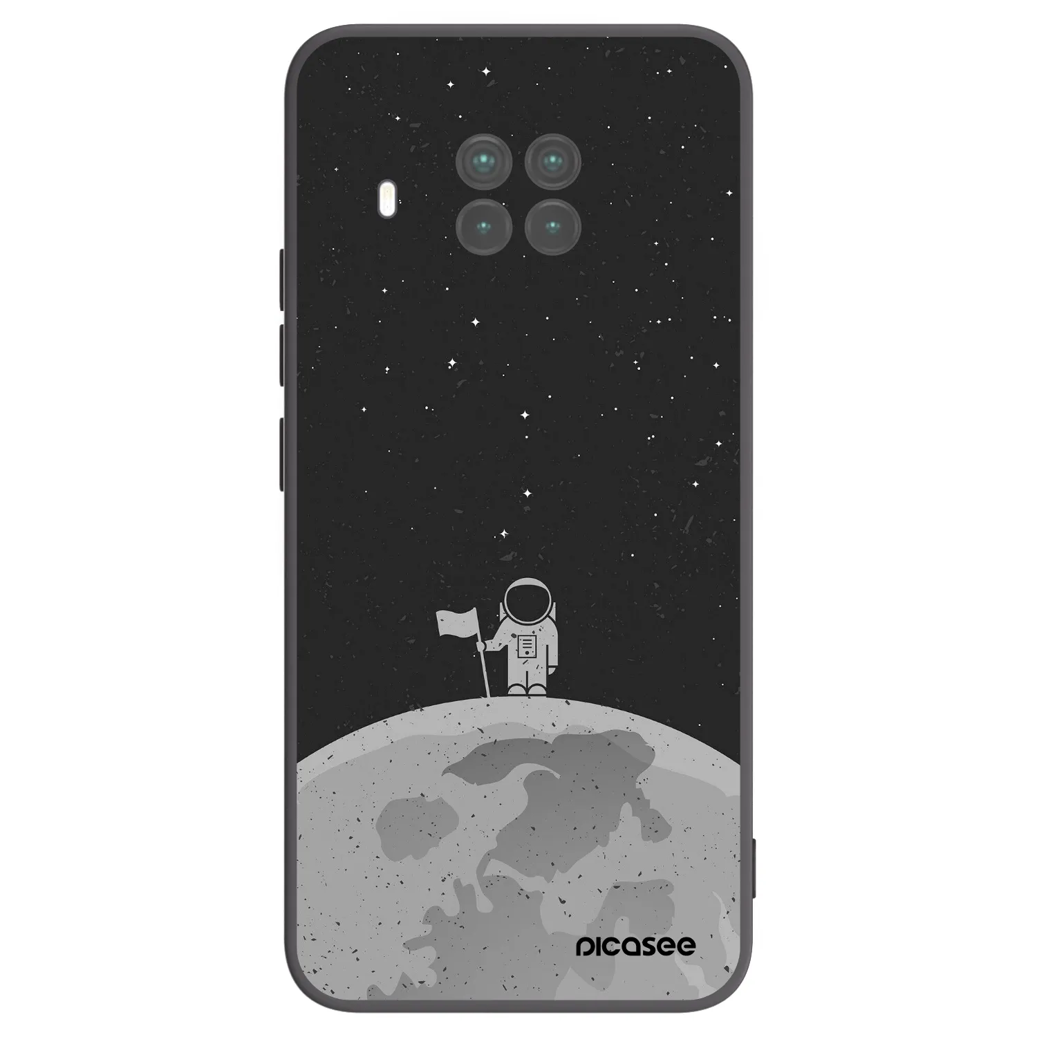 Picasee silikonový černý obal pro Xiaomi Mi 10T Lite - Astronaut