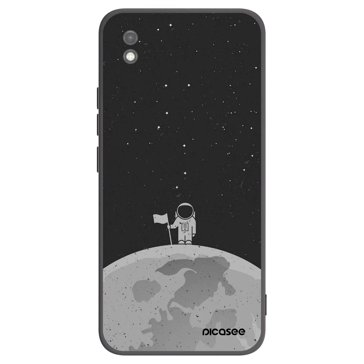 Picasee silikonový černý obal pro Xiaomi Redmi 9AT - Astronaut