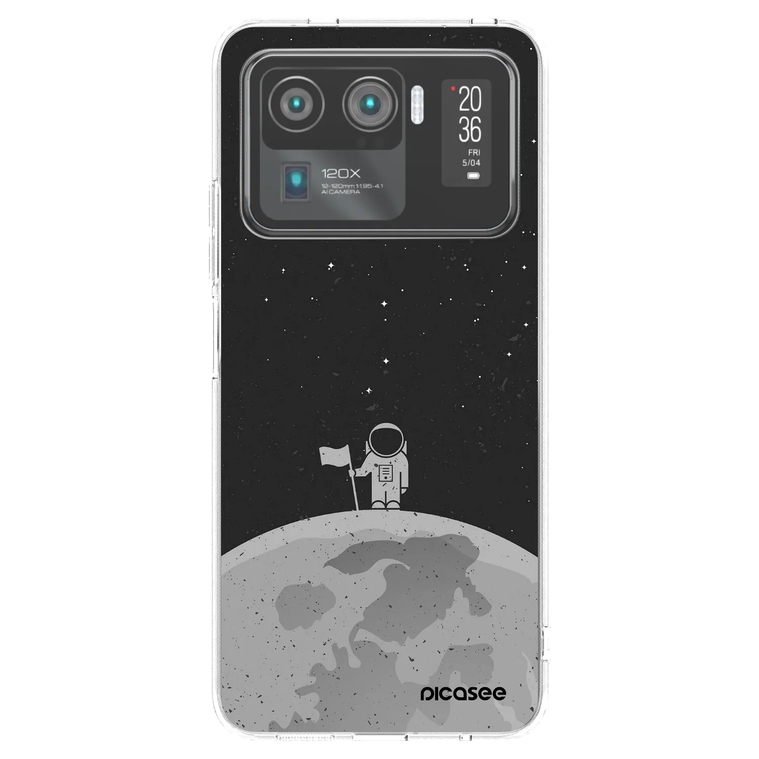 Picasee silikonový průhledný obal pro Xiaomi Mi 11 Ultra - Astronaut