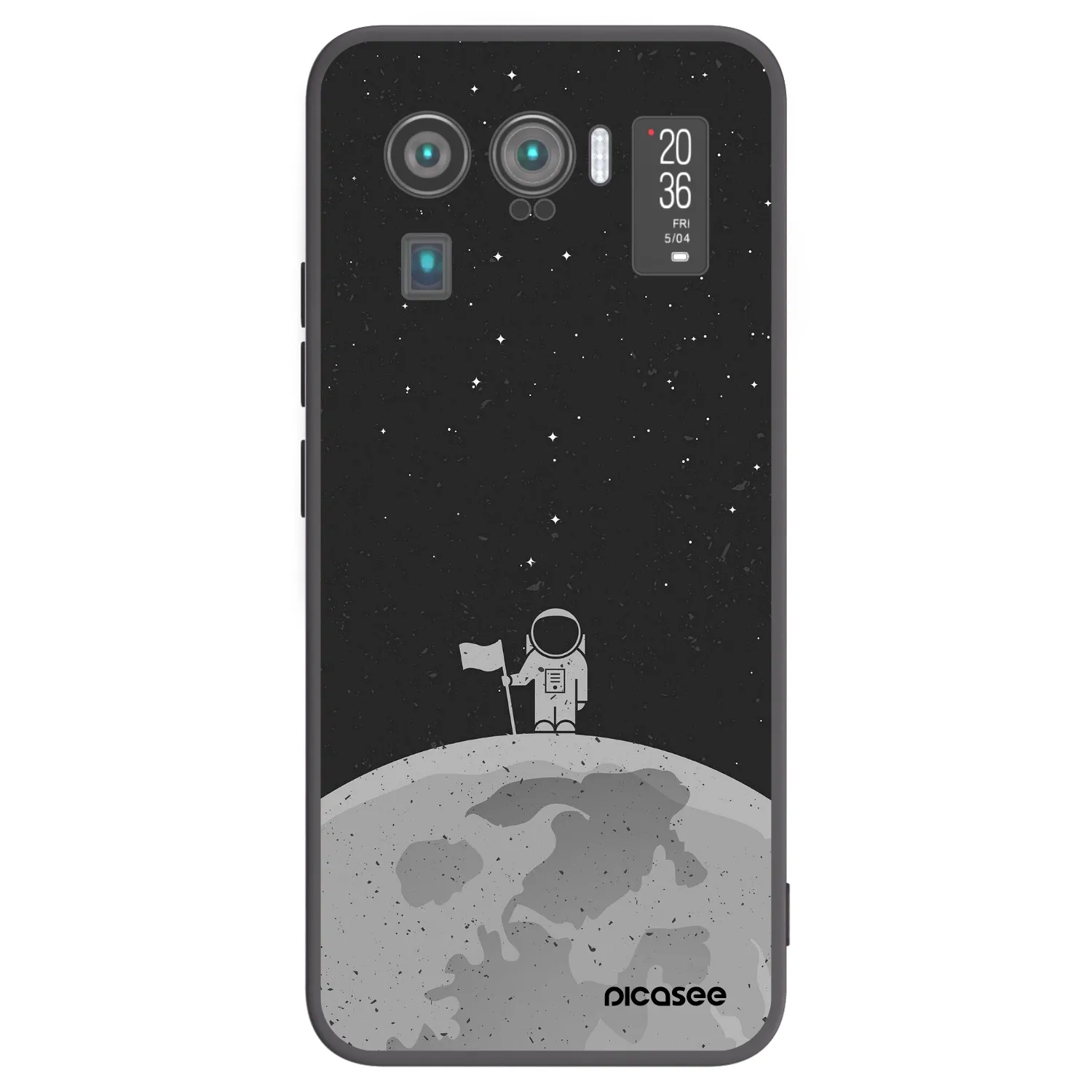 Picasee silikonový černý obal pro Xiaomi Mi 11 Ultra - Astronaut
