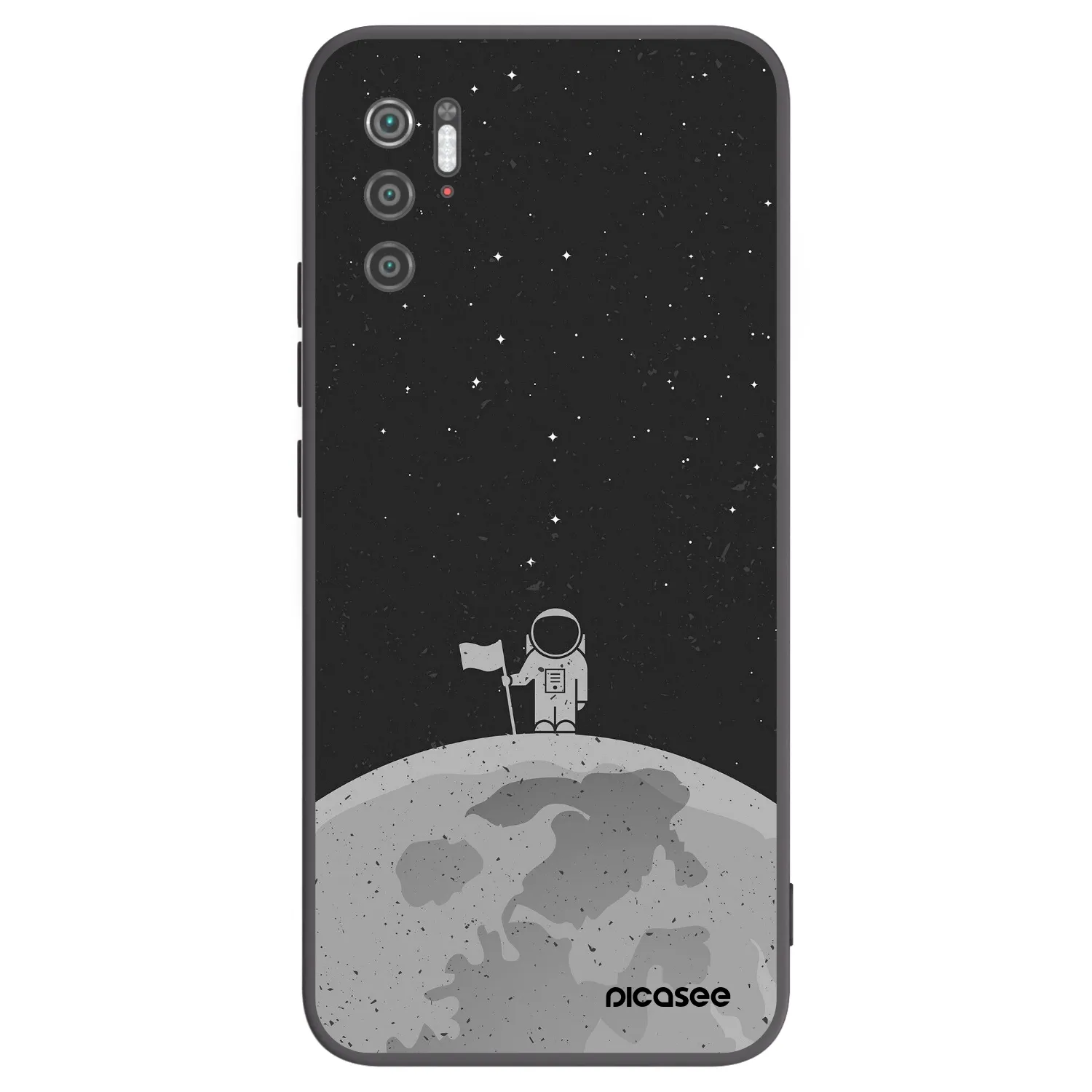 Picasee silikonový černý obal pro Xiaomi Poco M3 Pro 5G - Astronaut