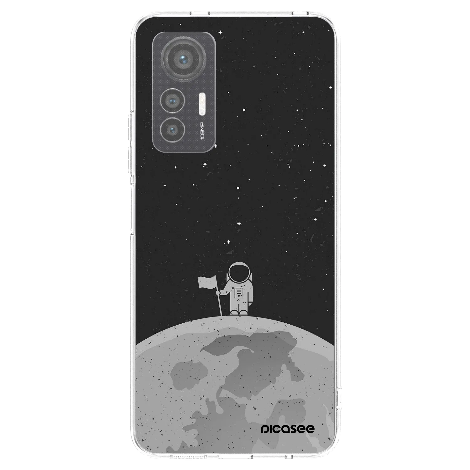 Picasee silikonový průhledný obal pro Xiaomi 12 Lite - Astronaut