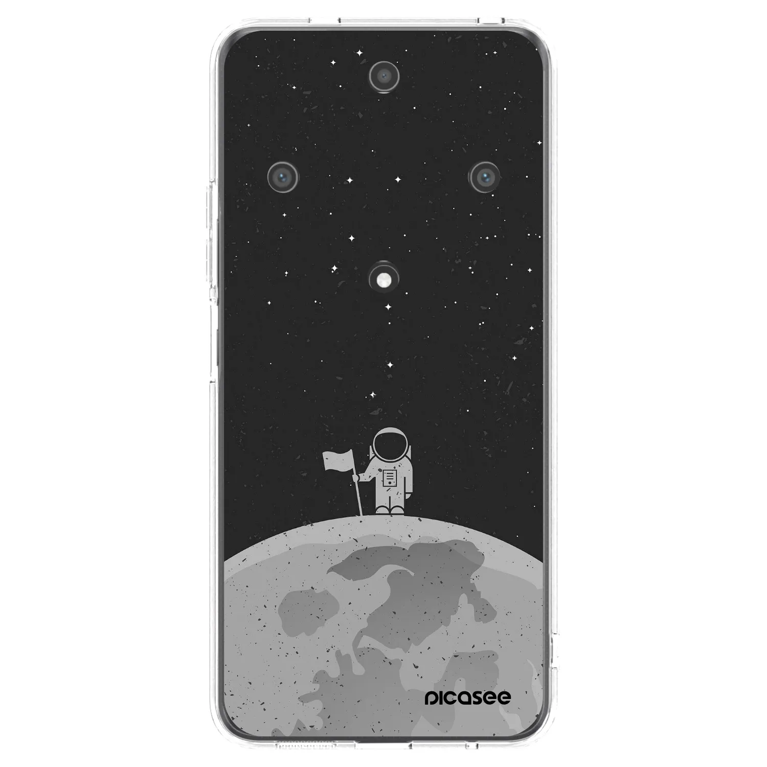 Picasee silikonový průhledný obal pro Honor Magic5 Lite 5G - Astronaut