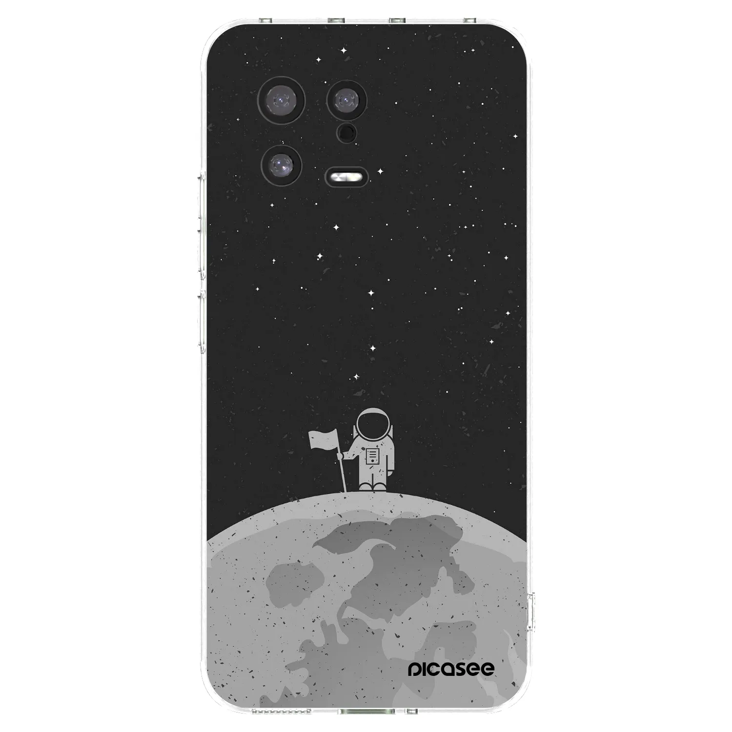 Picasee silikonový průhledný obal pro Xiaomi 13 - Astronaut