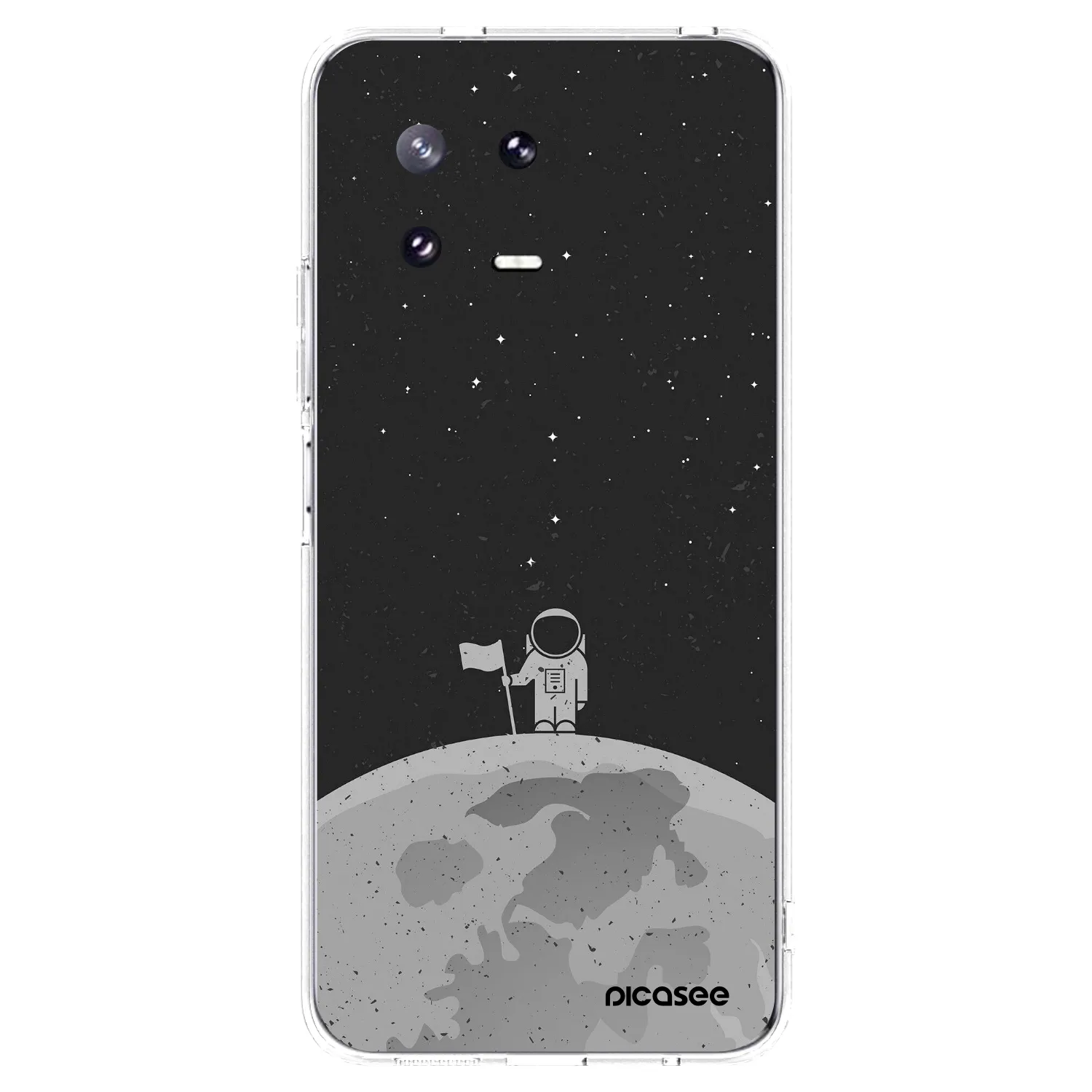 Picasee silikonový průhledný obal pro Xiaomi 13 Pro - Astronaut