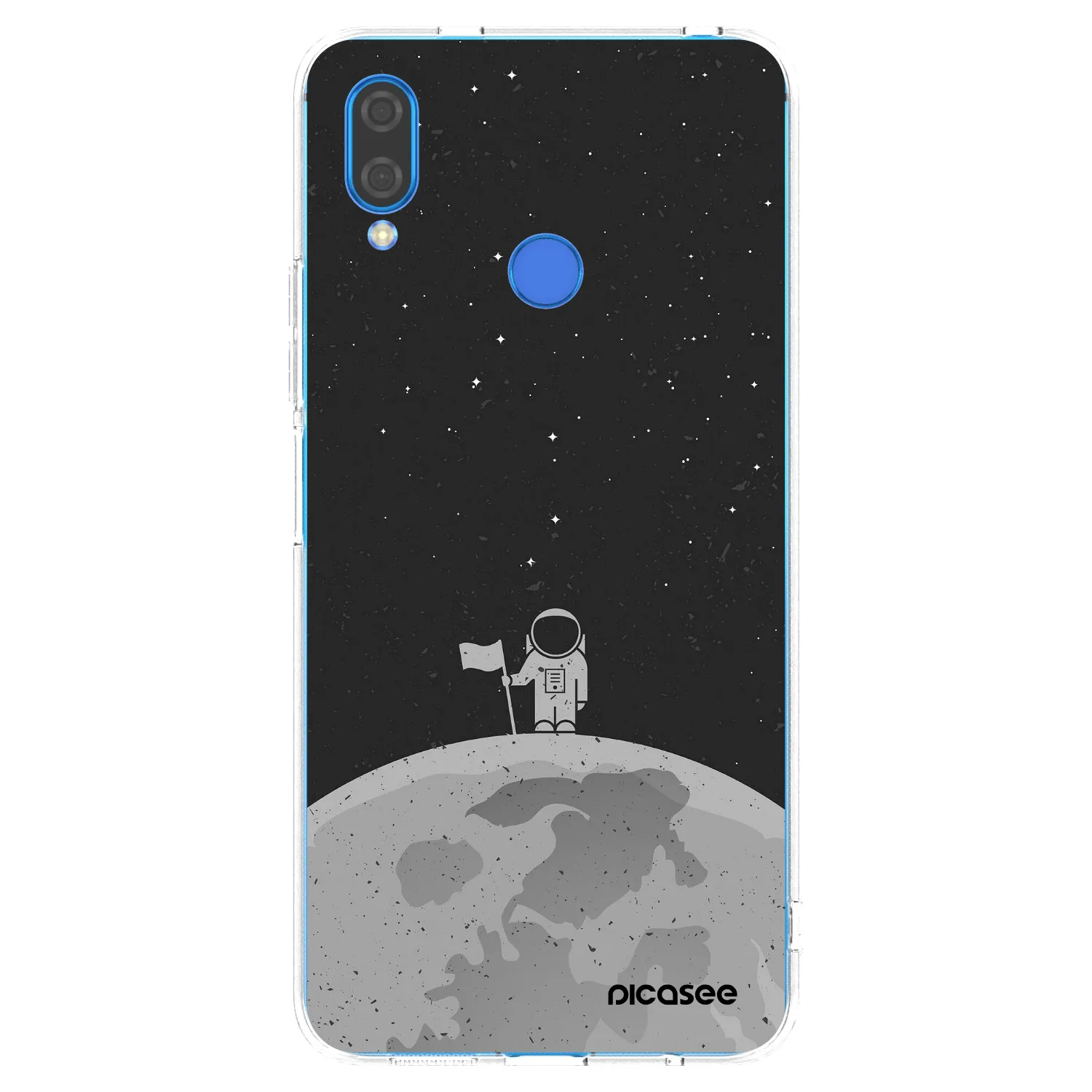 Picasee silikonový průhledný obal pro Huawei Nova 3 - Astronaut