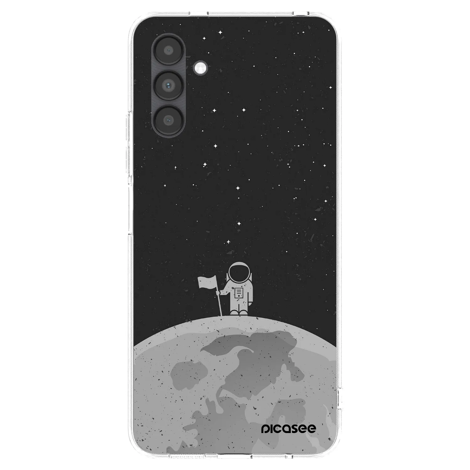 Picasee silikonový průhledný obal pro Samsung Galaxy A04s A047F - Astronaut