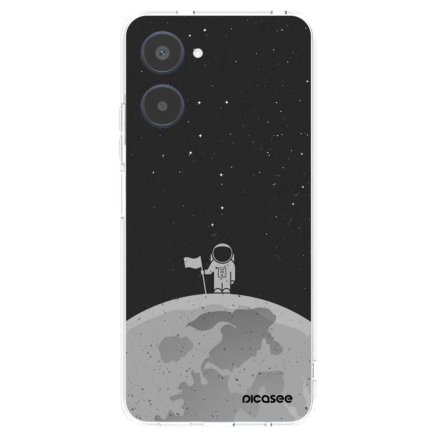 Picasee silikonový průhledný obal pro Realme 10 4G - Astronaut