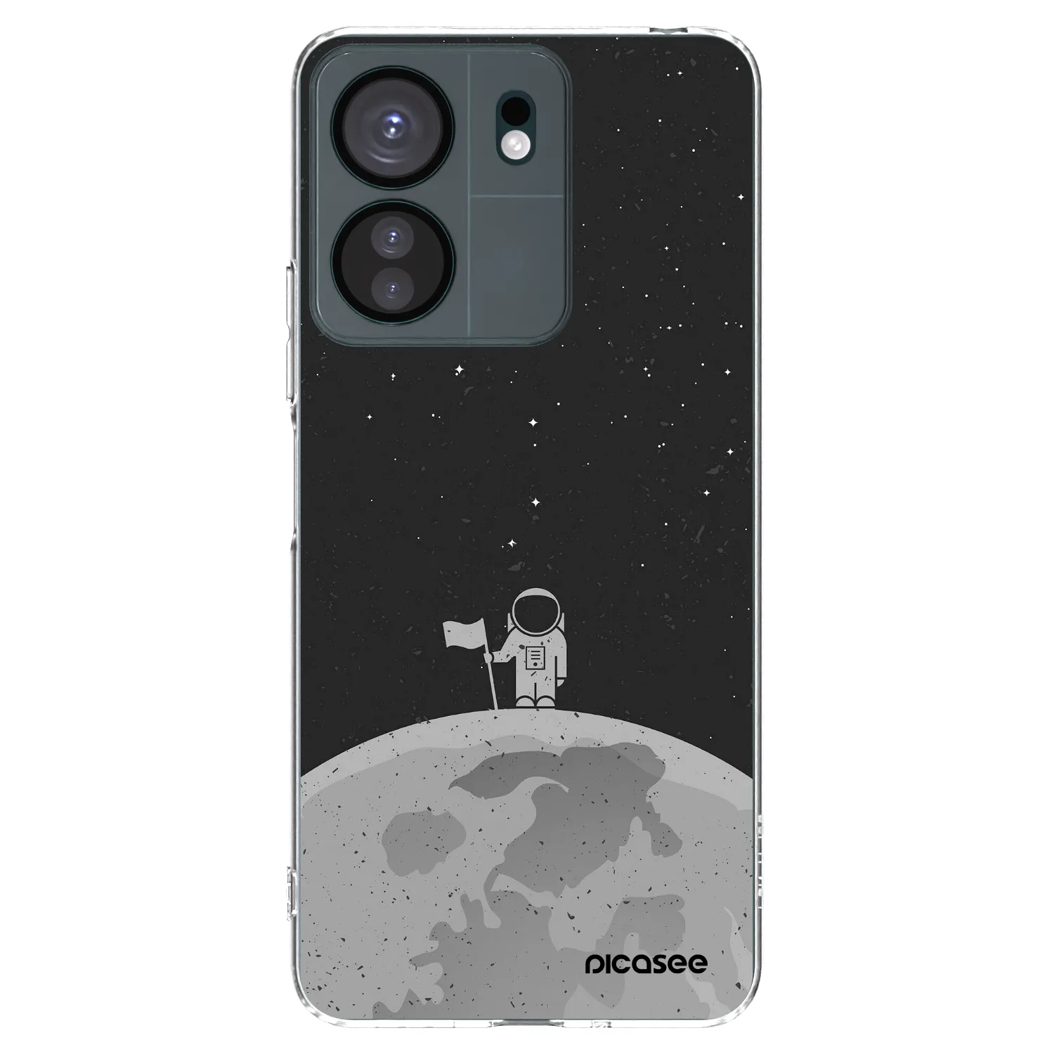 Picasee silikonový průhledný obal pro Xiaomi Redmi 13C 4G - Astronaut