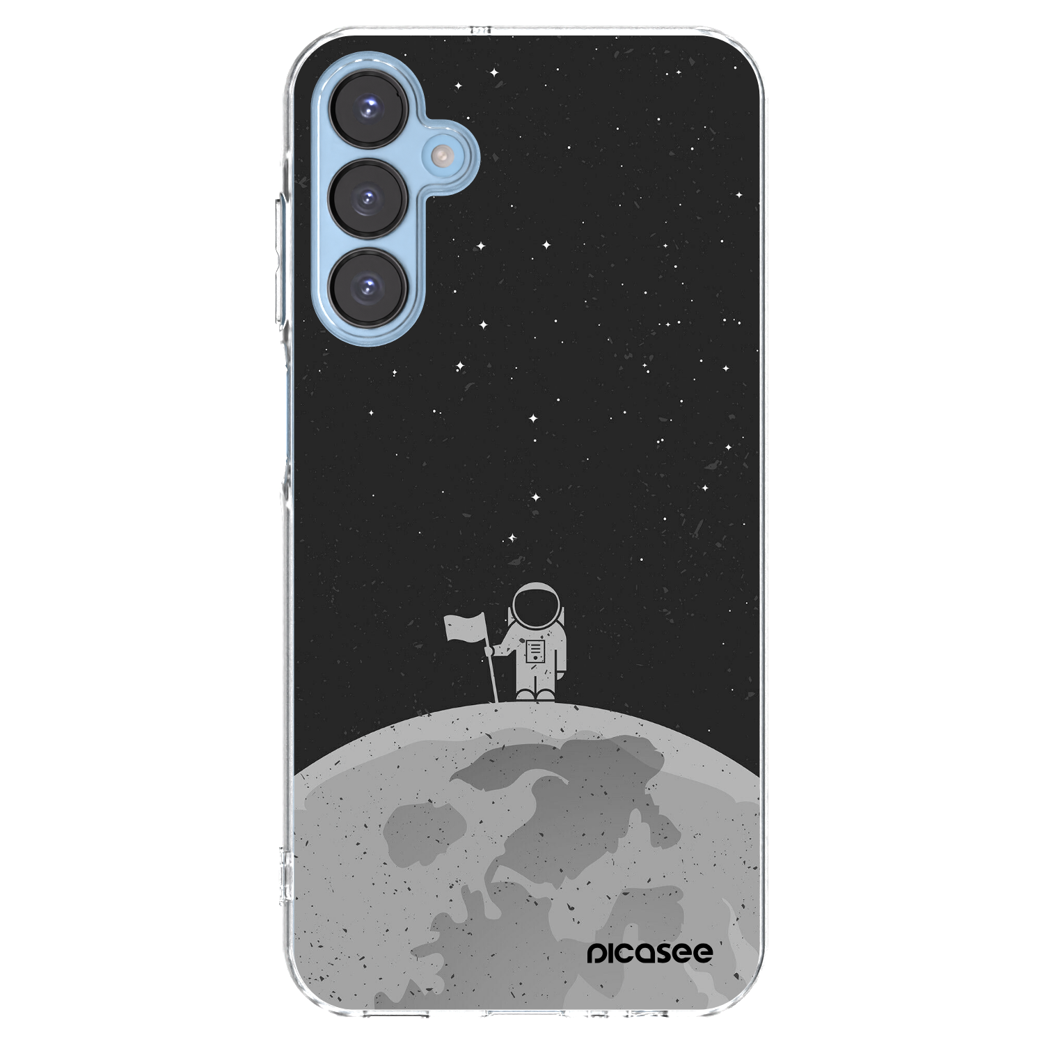 Picasee silikonový průhledný obal pro Samsung Galaxy A15 A156B 5G - Astronaut