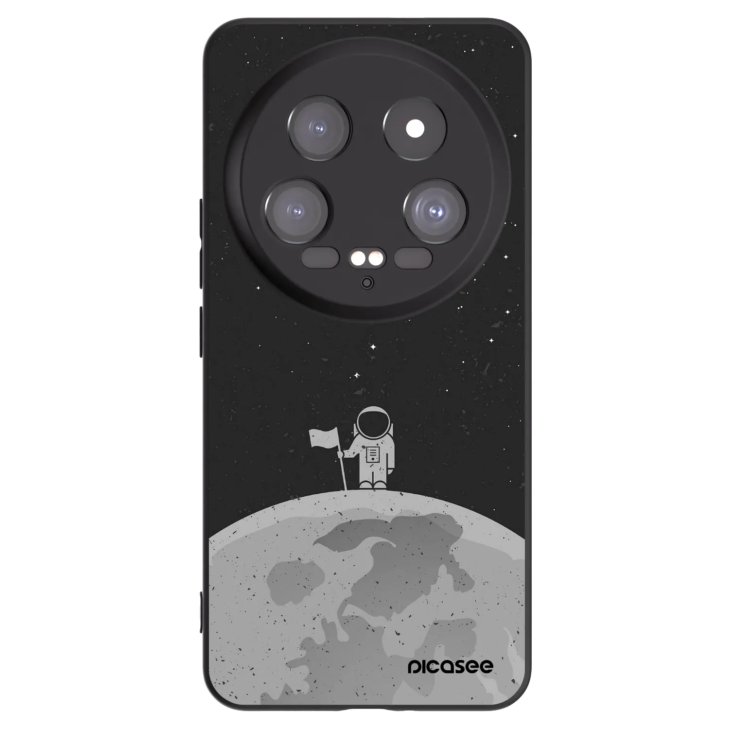 Picasee silikonový černý obal pro Xiaomi 14 Ultra - Astronaut