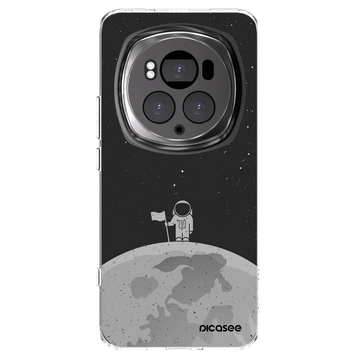 Picasee silikonový průhledný obal pro Honor Magic6 Pro - Astronaut
