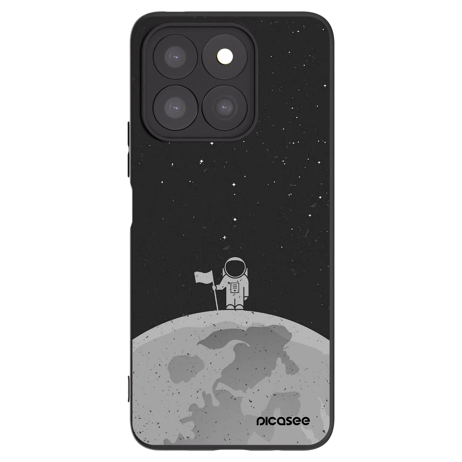 Picasee silikonový černý obal pro Honor X8b - Astronaut