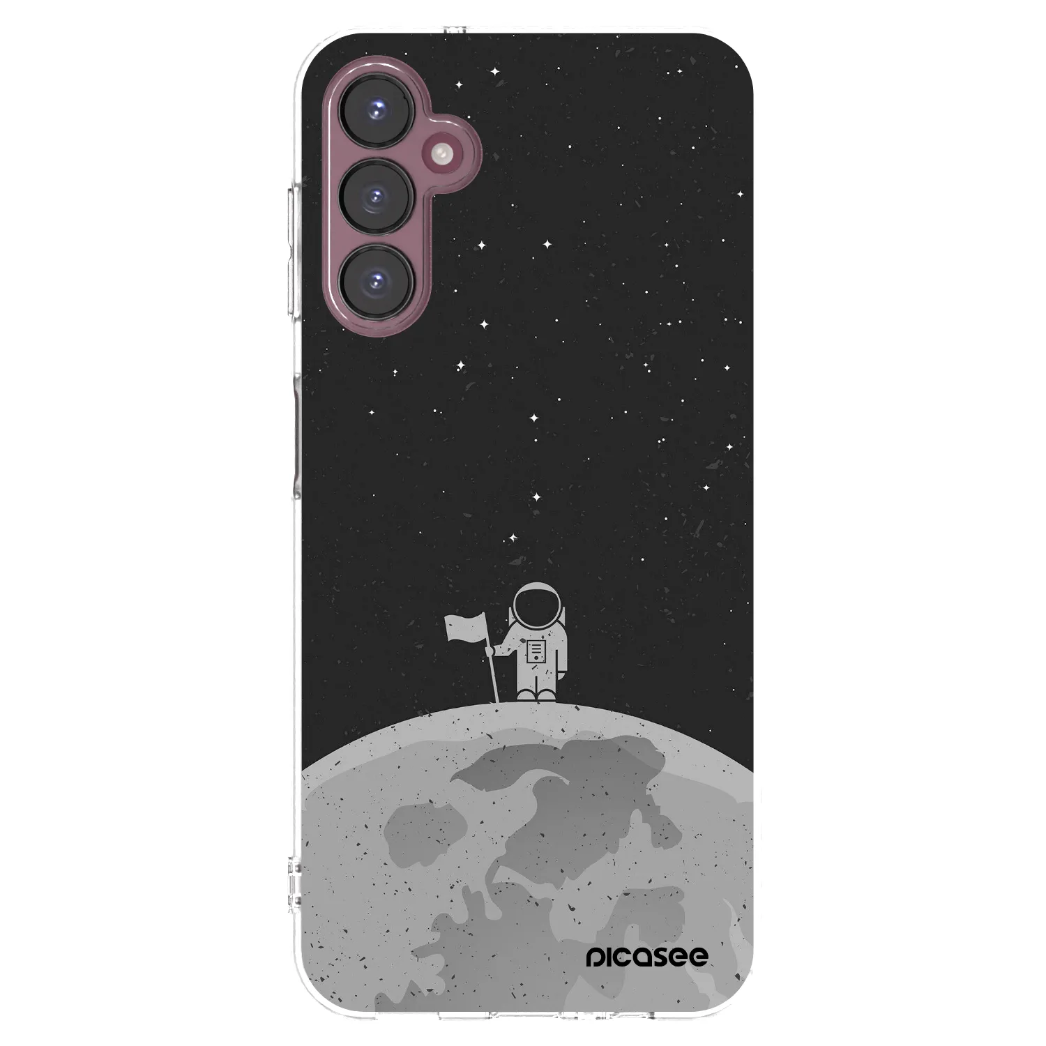 Picasee silikonový průhledný obal pro Samsung Galaxy A05s A057G - Astronaut