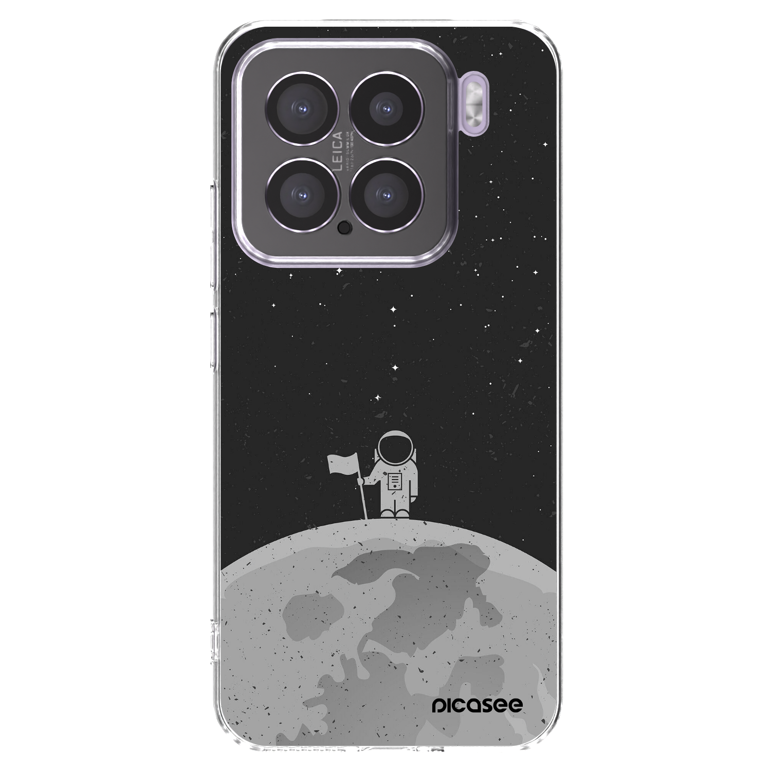 Picasee silikonový průhledný obal pro Xiaomi 15 - Astronaut