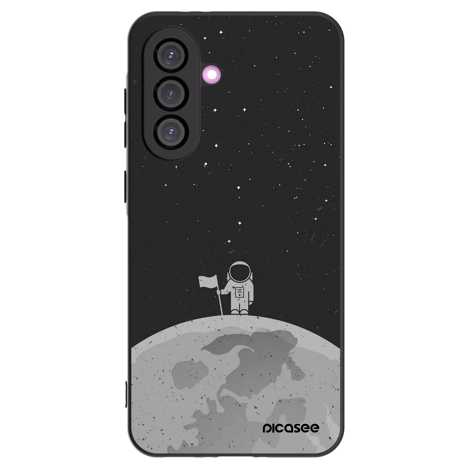 Picasee silikonový černý obal pro Samsung Galaxy A56 5G A566B - Astronaut