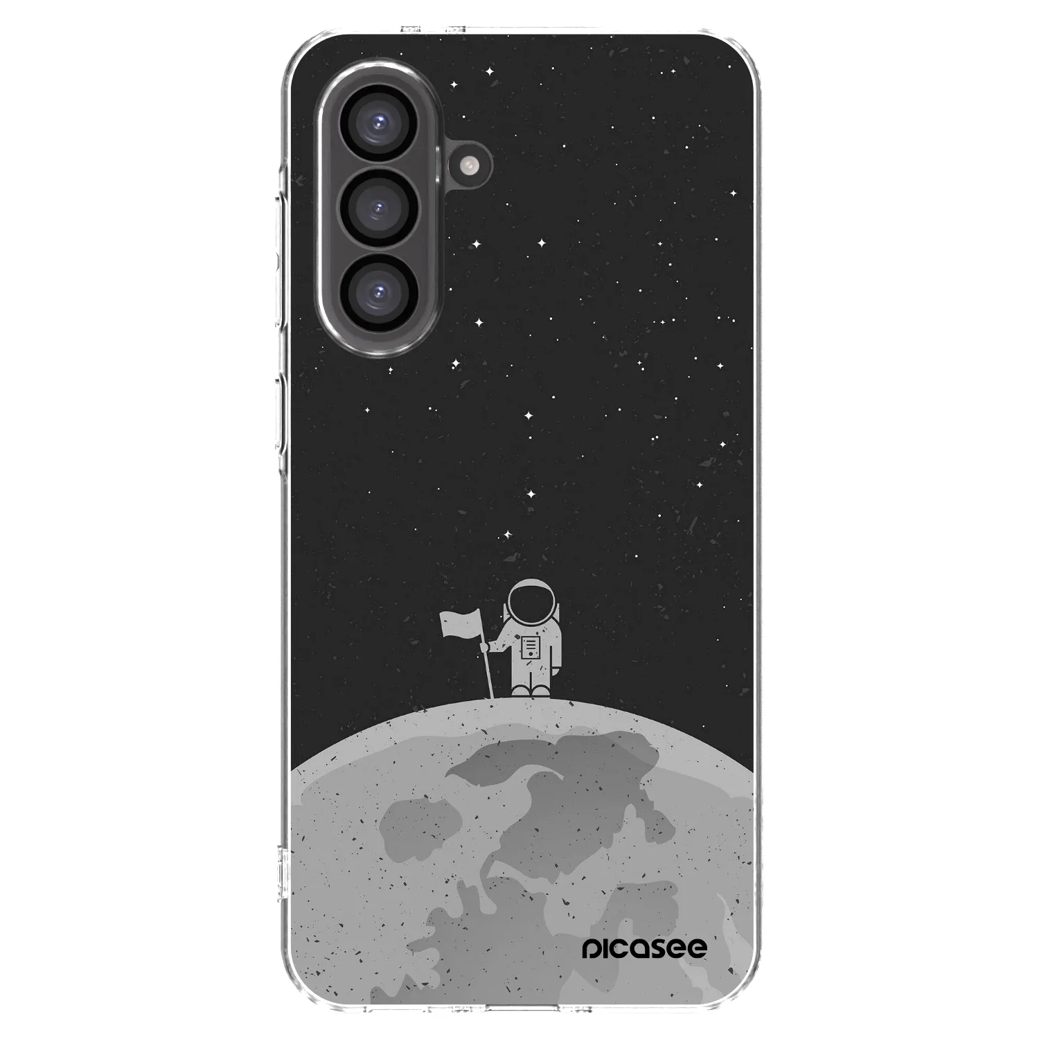 Picasee silikonový průhledný obal pro Samsung Galaxy A56 5G A566B - Astronaut