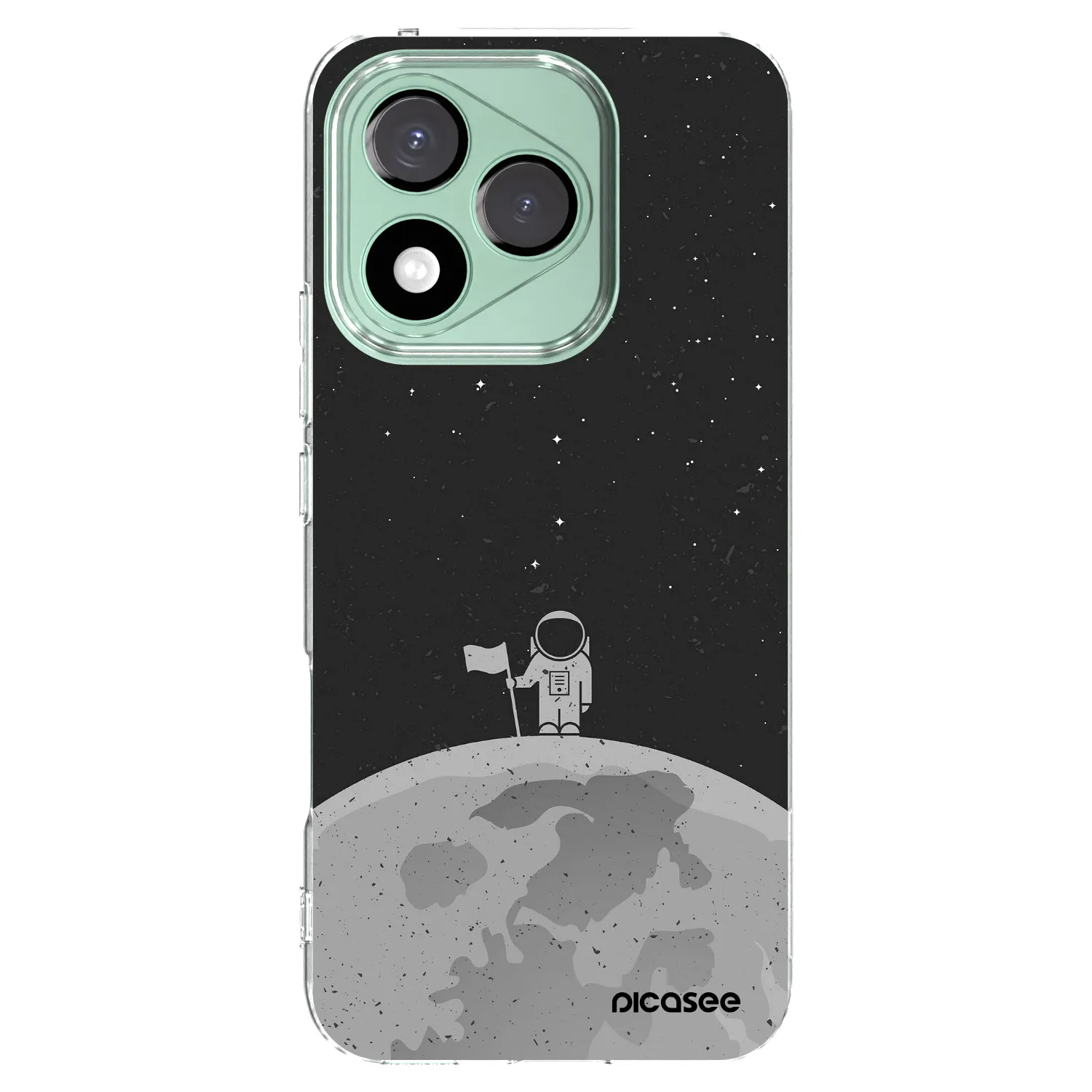 Picasee silikonový průhledný obal pro Honor 400 Lite 5G - Astronaut
