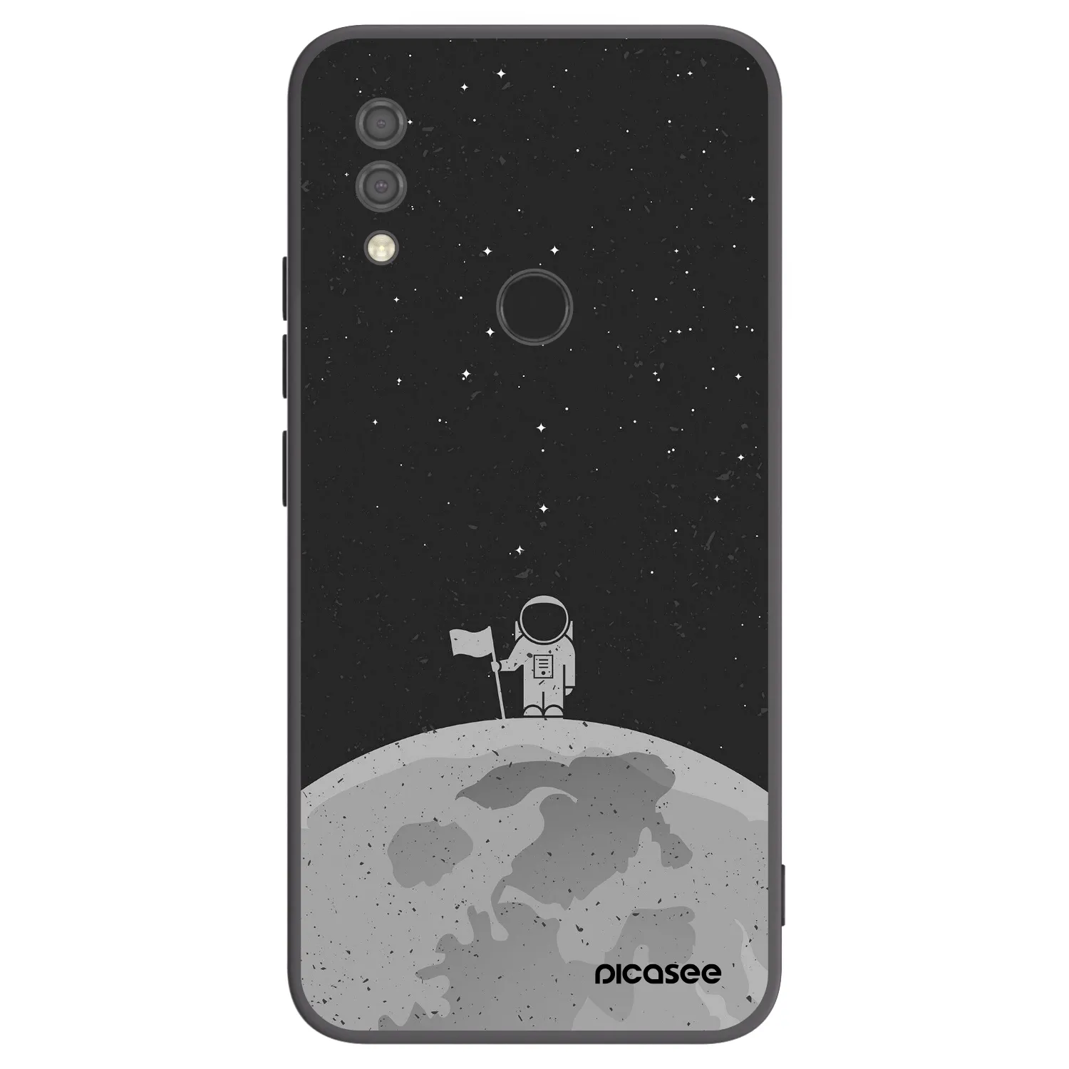 Picasee silikonový černý obal pro Xiaomi Redmi 7 - Astronaut