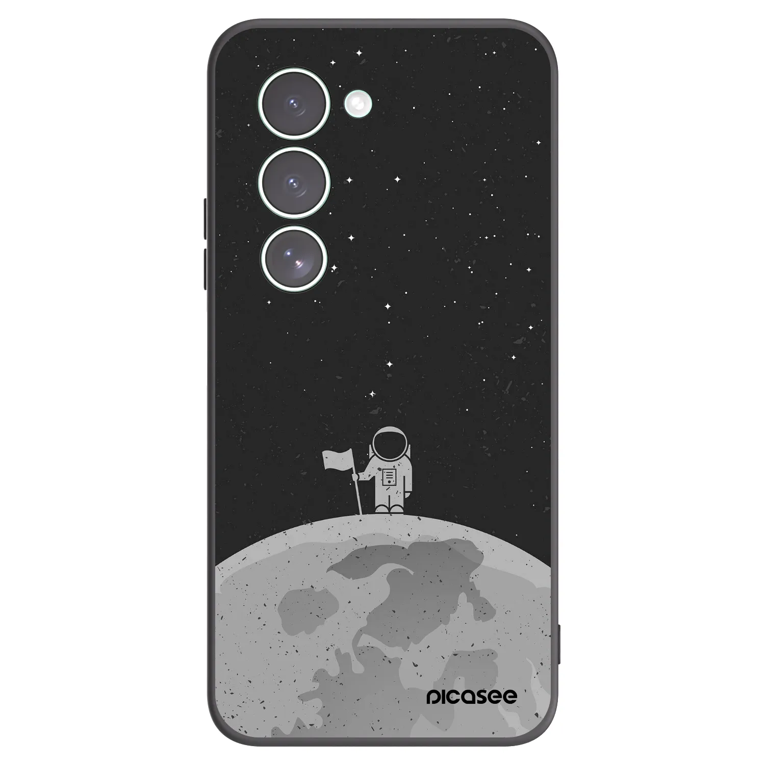 Picasee silikonový černý obal pro Xiaomi Redmi 15 5G - Astronaut