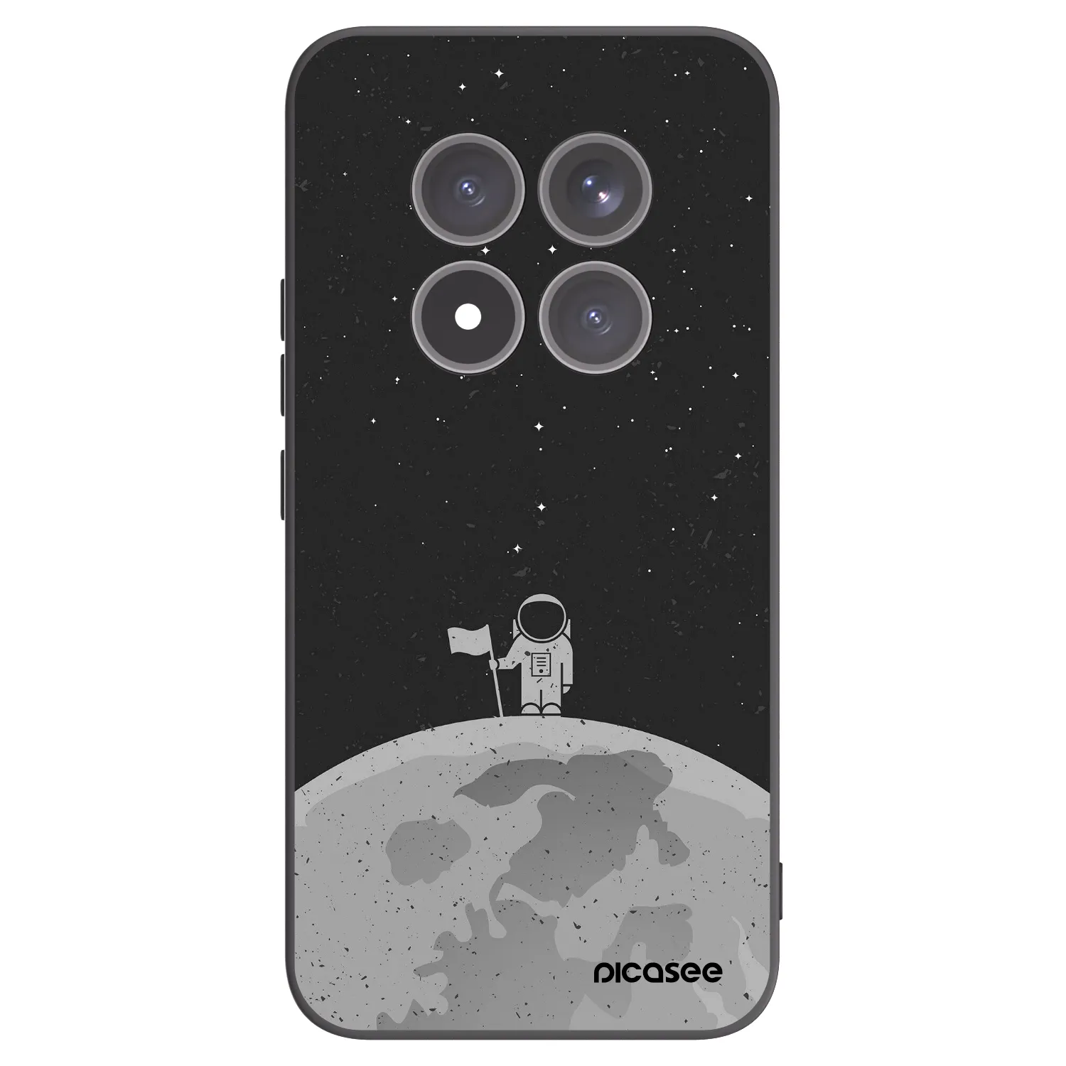 Picasee silikonový černý obal pro Xiaomi Redmi Note 15 Pro+ - Astronaut