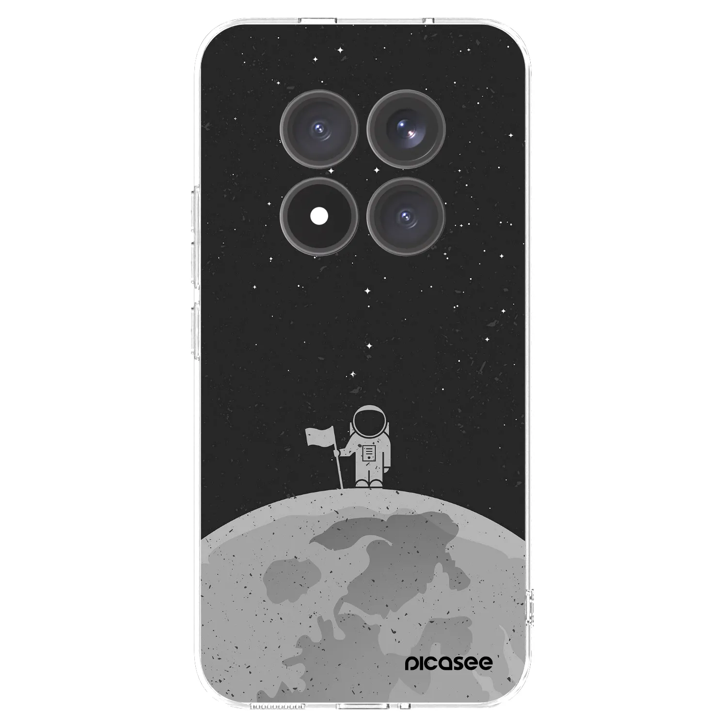 Picasee silikonový průhledný obal pro Xiaomi Redmi Note 15 Pro+ - Astronaut